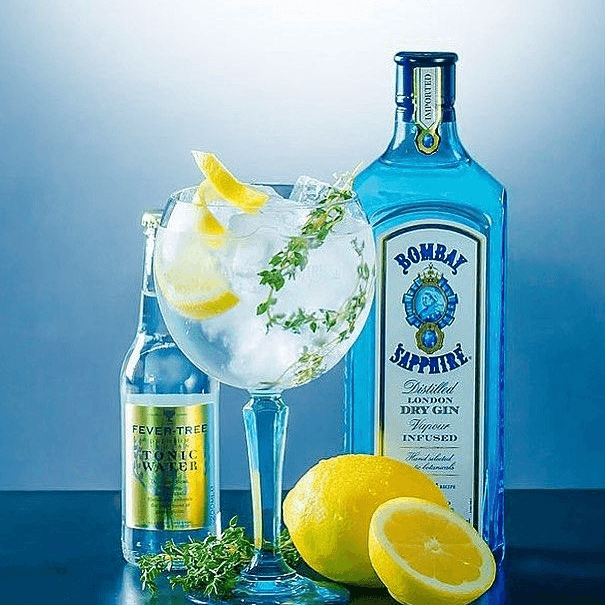 gin & tonic - bombay